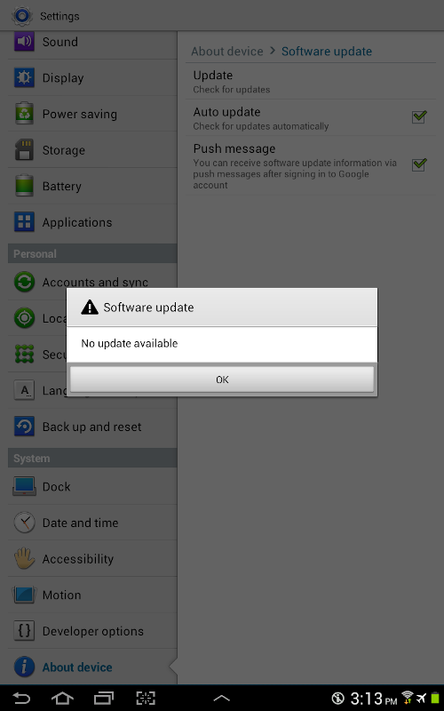 Update Android